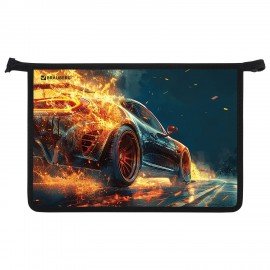 Папка для труда на молнии BRAUBERG А4, 2 отделения, органайзер, Speed increase, 273404