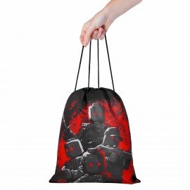 Мешок для обуви BRAUBERG KIDS, с петлей, 42х34 см, Terrible fighters, 273435