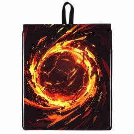 Мешок для обуви BRAUBERG KIDS, с петлей, 42х34 см, Fire split, 273436