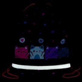 Мешок для обуви BRAUBERG KIDS, светоотражающая полоса, 46х36 см, Anti-gravity, 273437