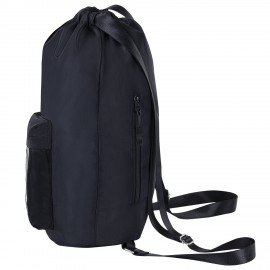 Рюкзак спортивный мешок HEIKKI CASUAL (ХЕЙКИ) с дополнительным карманом, 44х34 см, Stripe, 273458