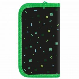 Пенал ПИФАГОР, 2 отделения, ламинированный картон, 19х11 см, Sharp sword, 273483