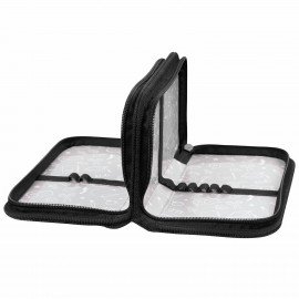 Пенал ПИФАГОР, 2 отделения, ламинированный картон, 19х11 см, Offline, 273484