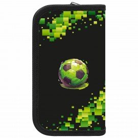 Пенал ПИФАГОР, 2 отделения, ламинированный картон, 19х11 см, Offline, 273484