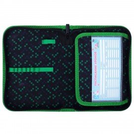 Пенал BRAUBERG, 1 отделение, 1 откидная планка, полиэстер, 21х14 см, Ominous spider, 273525