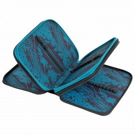 Пенал BRAUBERG, 3 отделения, полиэстер, 21х14 см, Speed increase, 273539