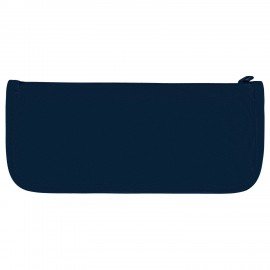 Пенал мягкий BRAUBERG KIDS, 2 отделения, полиэстер, Dark blue, 22x10x6 см, 273551