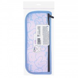 Пенал мягкий BRAUBERG KIDS, 2 отделения, полиэстер, Bunny, 22x10x6 см, 273552