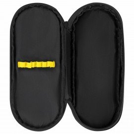 Пенал-футляр BRAUBERG, 1 отделение, органайзер, полиэстер, 22x9х5 см, Watch out, 273567