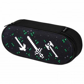 Пенал-футляр BRAUBERG, 1 отделение, органайзер, полиэстер, 22x9х5 см, Digital tools, 273568