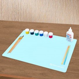 Настольное покрытие BRAUBERG, силикон, мятное, 30х40 см, 273613