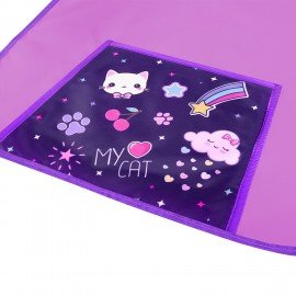 Фартук с нарукавниками для уроков труда ПИФАГОР, 1 карман, 46х54 см, Leapfrog, 273623