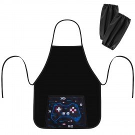 Фартук с нарукавниками для уроков труда ПИФАГОР, 1 карман, 46х54 см, Lucky gamer, 273627