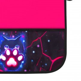 Фартук с нарукавниками для уроков труда BRAUBERG, 3 кармана, 46x54 см, Pink lava, 273641