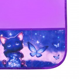 Фартук с нарукавниками для уроков труда BRAUBERG, 3 кармана, 46x54 см, Night catcher, 273642