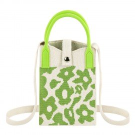 Сумочка-органайзер повседневная HEIKKI KNIT (ХЕЙКИ) кросс боди, вязаная, 17х12х5 см, Flowers, 273797