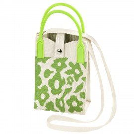 Сумочка-органайзер повседневная HEIKKI KNIT (ХЕЙКИ) кросс боди, вязаная, 17х12х5 см, Flowers, 273797