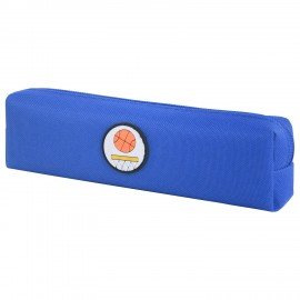 Пенал ЮНЛАНДИЯ ЮНИОР, 1 отделение, полиэстер, аппликация, Basketball, 20х6х4 см, 273798