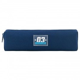 Пенал ЮНЛАНДИЯ ЮНИОР, 1 отделение, полиэстер, аппликация, Winner, 20х6х4 см, 273800