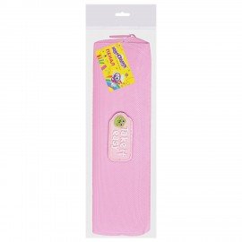 Пенал ЮНЛАНДИЯ ЮНИОР, 1 отделение, полиэстер, аппликация, Take it easy, 20х6х4 см, 273802