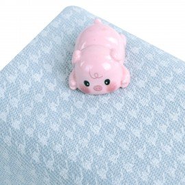 Пенал ЮНЛАНДИЯ ЮНИОР, 1 отделение, полиэстер, аппликация, Piggy, 20х6х4 см, 273804