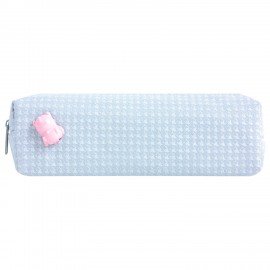 Пенал ЮНЛАНДИЯ ЮНИОР, 1 отделение, полиэстер, аппликация, Piggy, 20х6х4 см, 273804