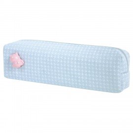 Пенал ЮНЛАНДИЯ ЮНИОР, 1 отделение, полиэстер, аппликация, Piggy, 20х6х4 см, 273804