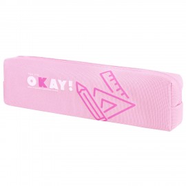 Пенал ЮНЛАНДИЯ ЮНИОР, 1 отделение, полиэстер, Okay, 20х6х4 см, 273806