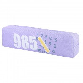 Пенал ЮНЛАНДИЯ ЮНИОР, 1 отделение, полиэстер, Numbers, 20х6х4 см, 273807