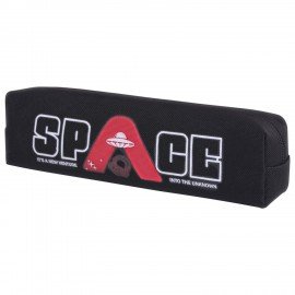 Пенал ЮНЛАНДИЯ ЮНИОР, 1 отделение, полиэстер, Space, 20х6х4 см, 273809