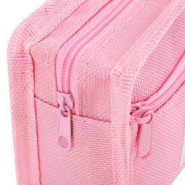 Пенал ЮНЛАНДИЯ ЮНИОР, 2 отделения, полиэстер, Near you, 21х8х6 см, 273811