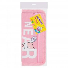 Пенал ЮНЛАНДИЯ ЮНИОР, 2 отделения, полиэстер, Near you, 21х8х6 см, 273811