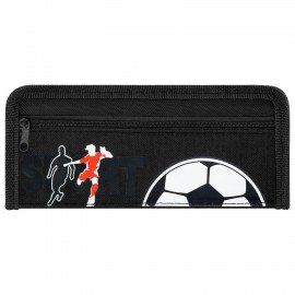 Пенал ЮНЛАНДИЯ ЮНИОР, 2 отделения, полиэстер, Sport, 21х8х6 см, 273812