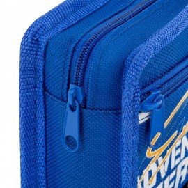 Пенал ЮНЛАНДИЯ ЮНИОР, 2 отделения, полиэстер, Offroad, 21х8х6 см, 273813