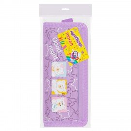 Пенал ЮНЛАНДИЯ ЮНИОР, 2 отделения, с ручкой, полиэстер, Bears, 21х8х6 см, 273815