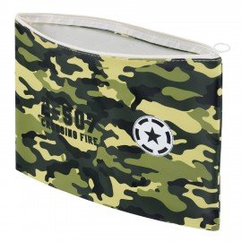 Папка для тетрадей ПИФАГОР А4, 1 отделение, ПВХ, на молнии, ассорти Camouflage, 32x23 см, 273830