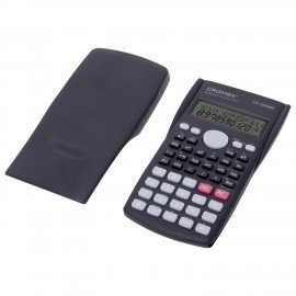 Калькулятор инженерный CROMEX СX-240BK (155х80 мм), 240 функций, 10+2 разрядов, черный, 273832