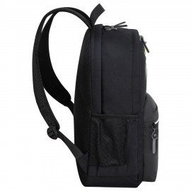 Рюкзак BRAUBERG FASHION CITY универсальный, 2 отделения, Green Spider, черный, 46х31х15 см, 273839