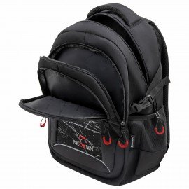 Рюкзак BRAUBERG CONTENT универсальный, 3 отделения, светоотр. принт, Br(ok)en, 47х33х18 см, 273845