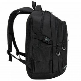 Рюкзак BRAUBERG CONTENT универсальный, 3 отделения, светоотр. принт, Br(ok)en, 47х33х18 см, 273845