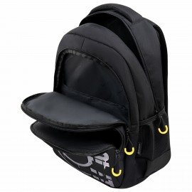 Рюкзак BRAUBERG CONCEPT универсальный, 2 отделения, светоотр. принт, Cool it, 45х30х18 см, 273846