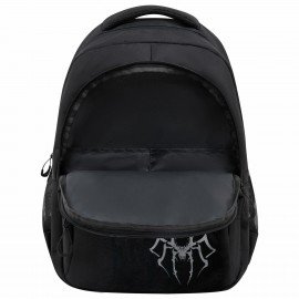Рюкзак BRAUBERG CONCEPT универсальный, 2 отделения, светоотр. принт, Gray Spider, 45х30х18см, 273847