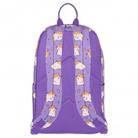 Рюкзак HEIKKI DREAM (ХЕЙКИ) универс. с карм. для ноут., эргоном., Funny Hamster, 42х26х14 см,273850