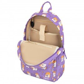 Рюкзак HEIKKI DREAM (ХЕЙКИ) универс. с карм. для ноут., эргоном., Funny Hamster, 42х26х14 см,273850