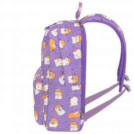 Рюкзак HEIKKI DREAM (ХЕЙКИ) универс. с карм. для ноут., эргоном., Funny Hamster, 42х26х14 см,273850