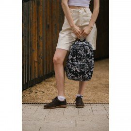 Рюкзак HEIKKI DREAM (ХЕЙКИ) универс. с карм. для ноут., эргоном., Lettering, 42х26х14 см, 273851