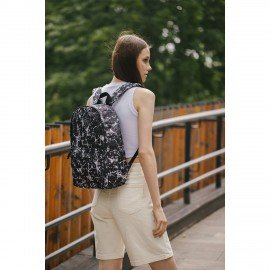 Рюкзак HEIKKI POSITIVE (ХЕЙКИ) универсальный, карман-антивор, Spatter, 42х28х14 см, 273854