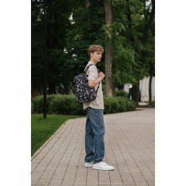 Рюкзак HEIKKI POSITIVE (ХЕЙКИ) универсальный, карман-антивор, Spatter, 42х28х14 см, 273854