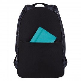 Рюкзак HEIKKI POSITIVE (ХЕЙКИ) универсальный, карман-антивор, Gray Chess, 42х28х14 см, 273855