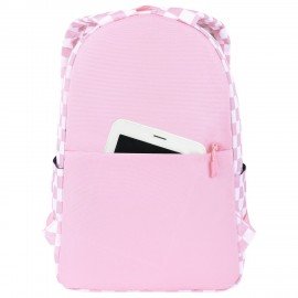 Рюкзак HEIKKI POSITIVE (ХЕЙКИ) универсальный, карман-антивор, Pastel Chess, 42х28х14 см, 273856